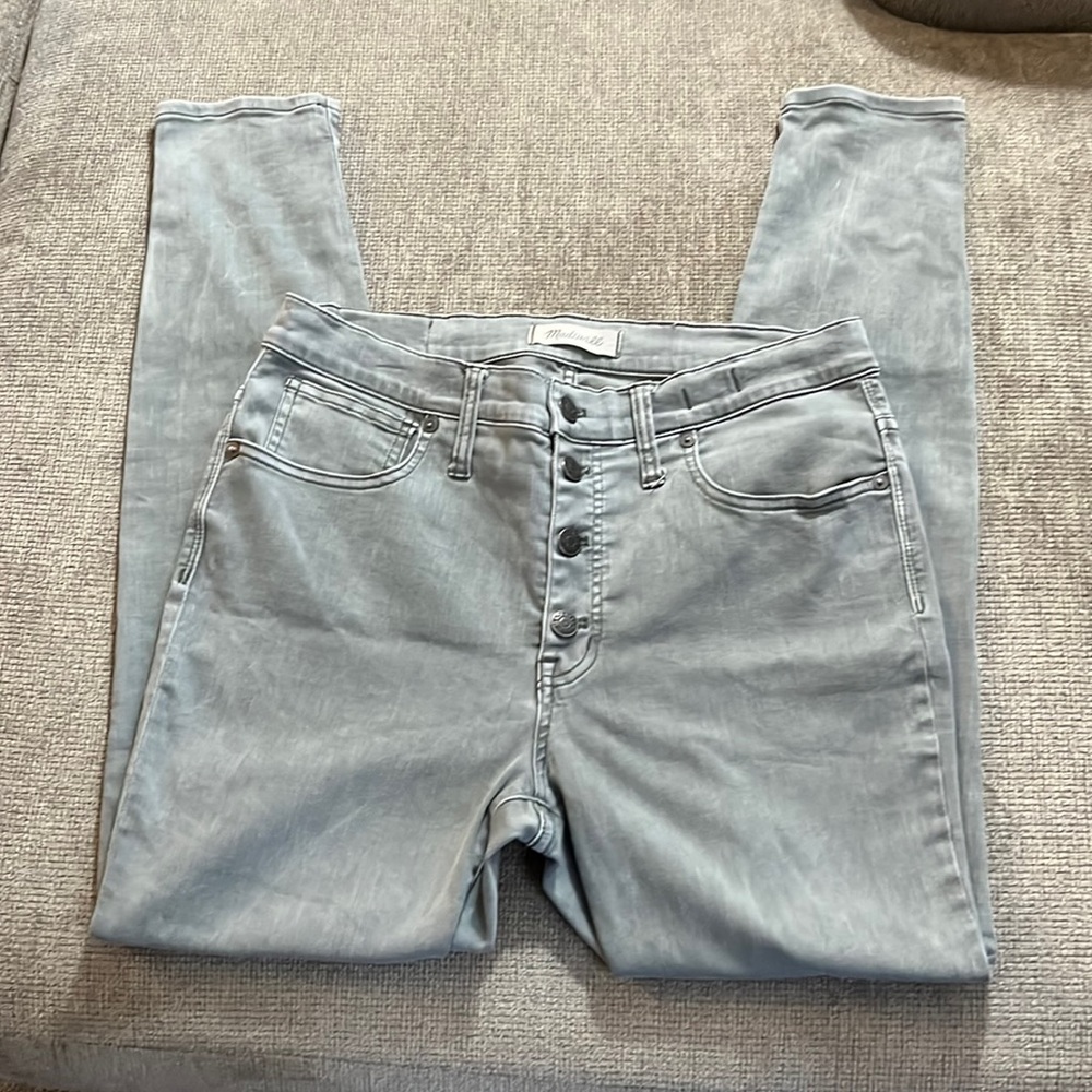 Madewell 9” High Rise Skinny Jeans